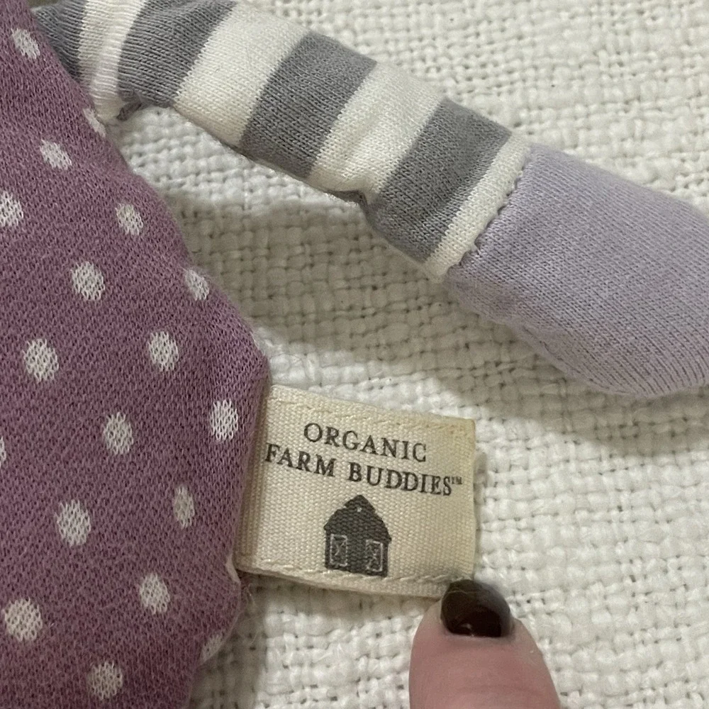 Organic‎ Farm Buddies Pig Plush 13